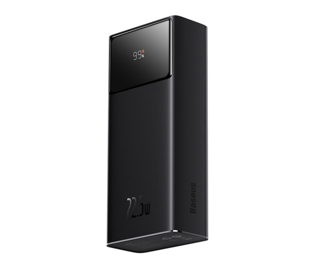 Baseus EnerFill FP41 30000mAh 22.5W z kablem Simple 30cm czarny - 1508778 - zdjęcie